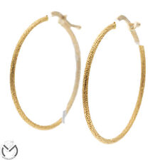 Orecchini oro giallo 18 kt 750 cerchio -580/VE-