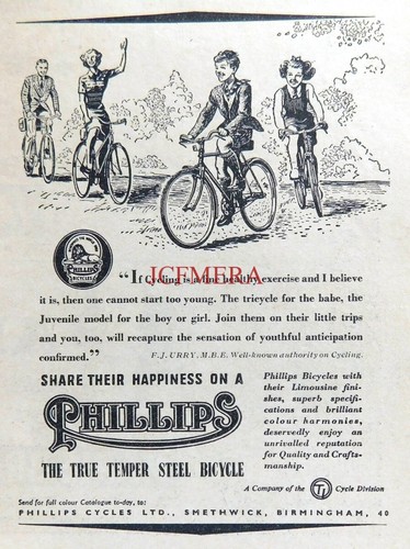 Vintage phillips bicycles - vintage, 'phillips'