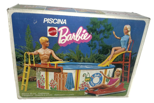 Barbie piscina mattel anni - barbie,