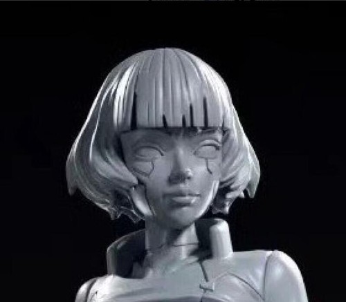 Head sculpt cyber - 1:12,