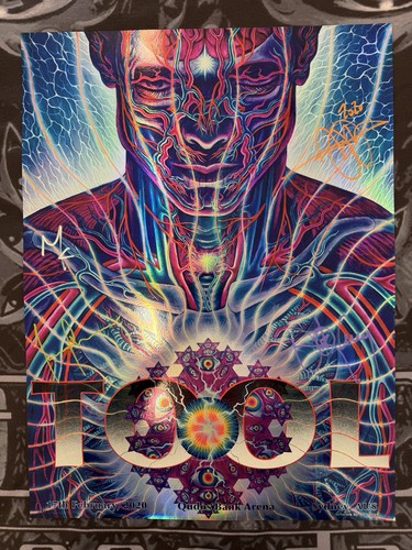 Tool poster band firmato - poster,