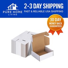 Elegant White Shipping Boxes