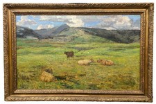 Beppe CIARDI (1875-1932) - Paesaggio, olio su tela