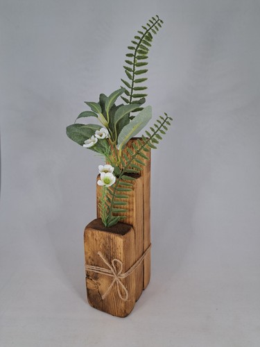 Vaso legno porta - legno,