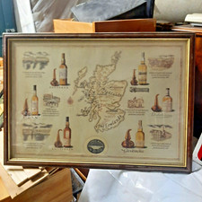 vendo quadro vintage risalente anni90 pubblicita whisky scozzesi