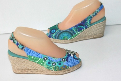 Desigual sandales compensées - desigual,