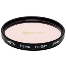 52mm. Filtro fotografico di conversione FL-DAY Hoya. Fluorescent-Daylight filter