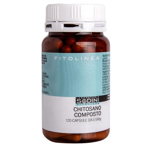Chitosano composto 120 capsule - 120,