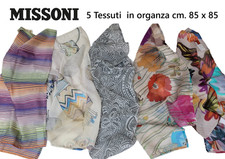 Missoni 5 tessuti assortiti in