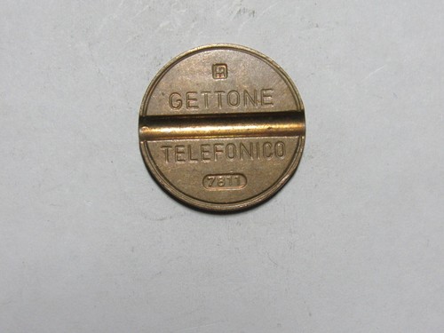 Old token gettone - -, telefonico