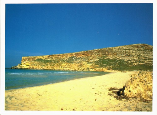 Isola lampedusa spiaggia - di,