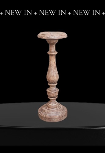Portavaso legno colonna - portavaso,