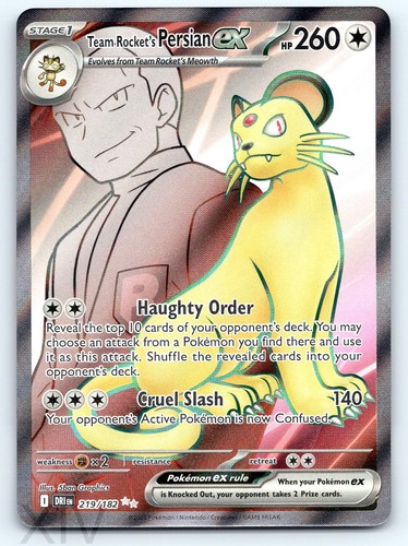 Team rocket persian - rocket's, ex