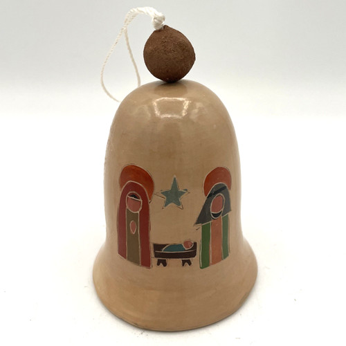 Campana presepe terracotta - campana, in