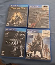 PS4 Skyrim, Morrowind, Deus