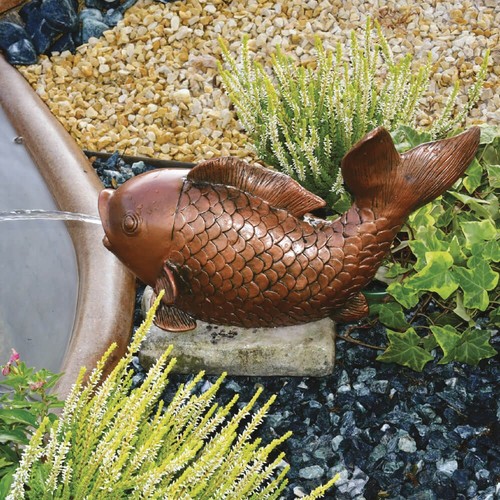Pesce decorativo resina - pesce,