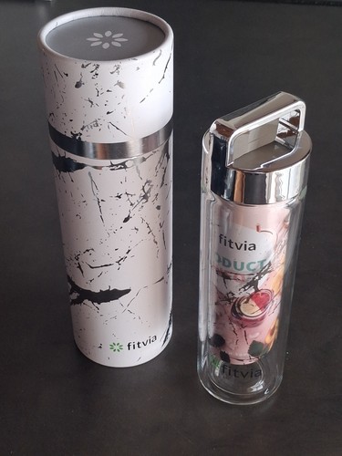 Fitvia silver borraccia - fitvia,
