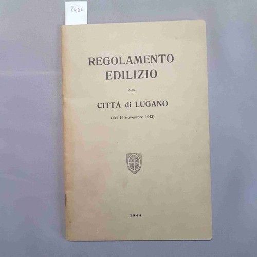 Regolamento edilizio della - regolamento,