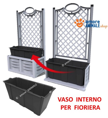 Vaso interno per fioriera - vaso,