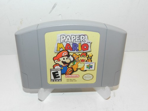 Paper mario nintendo n64 - mario, 64