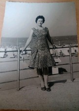 RIMINI Fotografia com Tende Al Mare E Capanni 1962  Bella !!
