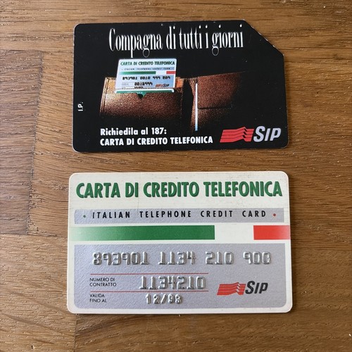 Scheda telefonica sip anni - telefonica,