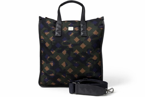 Mcm nylon tote bag - nylon,