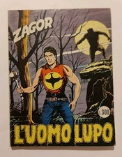 "L'UOMO LUPO" ZAGOR SCRITTA ROSSA N.49 GIUGNO 1974