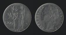 100 LIRE 1968 MINERVA - ITALIA