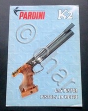 Brochure armi tiro - Pardini K2 - Gas Pistol Pistola 10 metri 