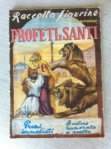 Album figurine profeti santi - album,