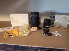 Soligor Auto 135mm 1:3,5 OBIETTIVO - adattabile Reflex Canon Nikon NUOVO