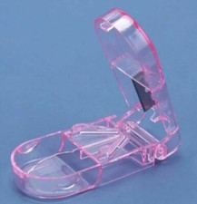 Tagliapillole rosa supporto