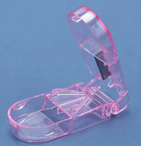 Tagliapillole rosa supporto