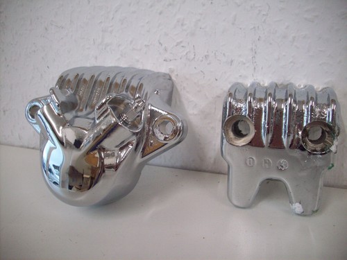 Pinza freno cromata destra - , /