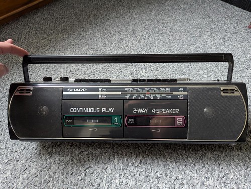 Sharp boom box lettore - box, e