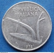 1972 -  ITALIA   - MONETA