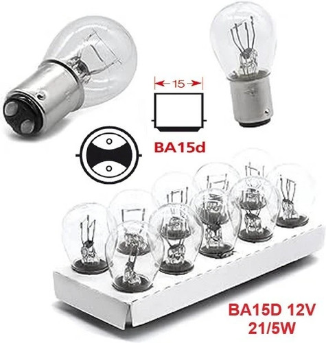 Lampade ba15d 1157 - 10, alogene