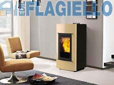 Termostufa a Pellet Italiana Camini NELLY PIU 30 Kw STUFA IDRO