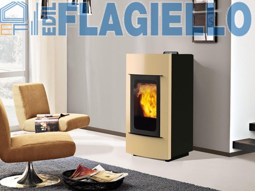 Termostufa pellet italiana - a,