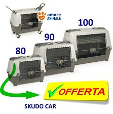 Trasportino per Cani  SKUDO CAR  80 / 90 / 100 - Omologato per viaggi in auto