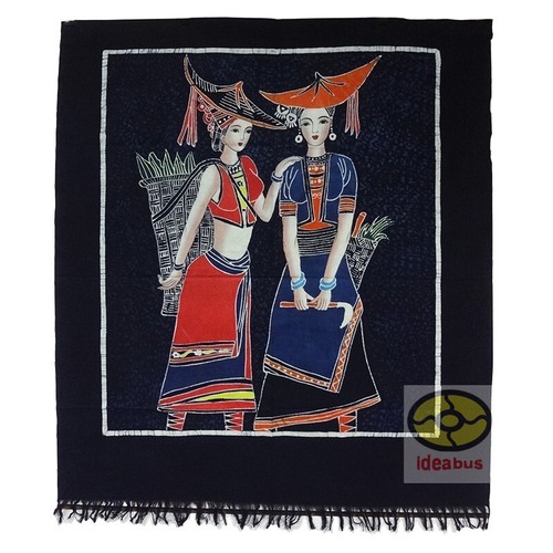 Arazzo batik artistico - , da