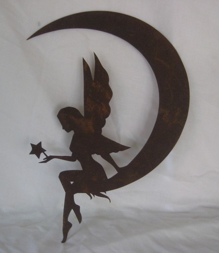 Fata luna stella quadro - fata, e