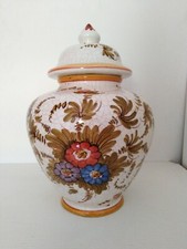 VASO GRANDE CON COPERCHIO IN