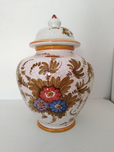 Vaso grande con coperchio - vaso, in