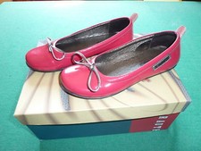 SCARPE BIMBA BALLERINA DA BAMBINA n° 31 IN PELLE FUXIA
