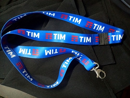 Portabadge portachiavi tim - tim, blu