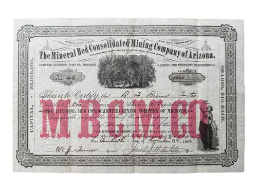 1880 the mineral bed - 1880,