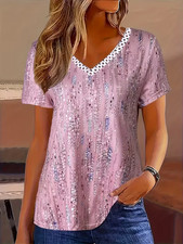 CAMICIA TOP ROSA TAGLIE FORTI