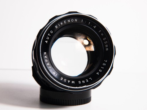 Obiettivo auto rikenon 55mm - obiettivo,